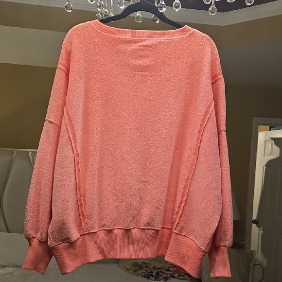 American Eagle Outfitters Coral Crew Neck Sweater - Picture 5 of 15